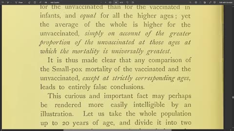 Vaccination; Proved Useless & Dangerous by Alfred R. Wallace LL.D. in 1889!!! - 4/4