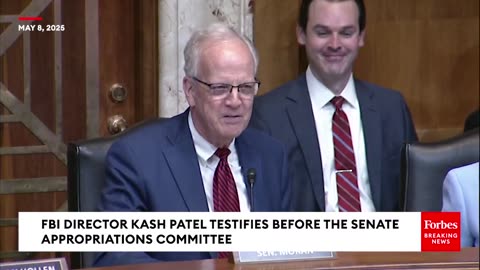 GOP Senator Tells Director Kash Patel That He's 'Concerned' About Trump's Proposed Cuts To The FBI