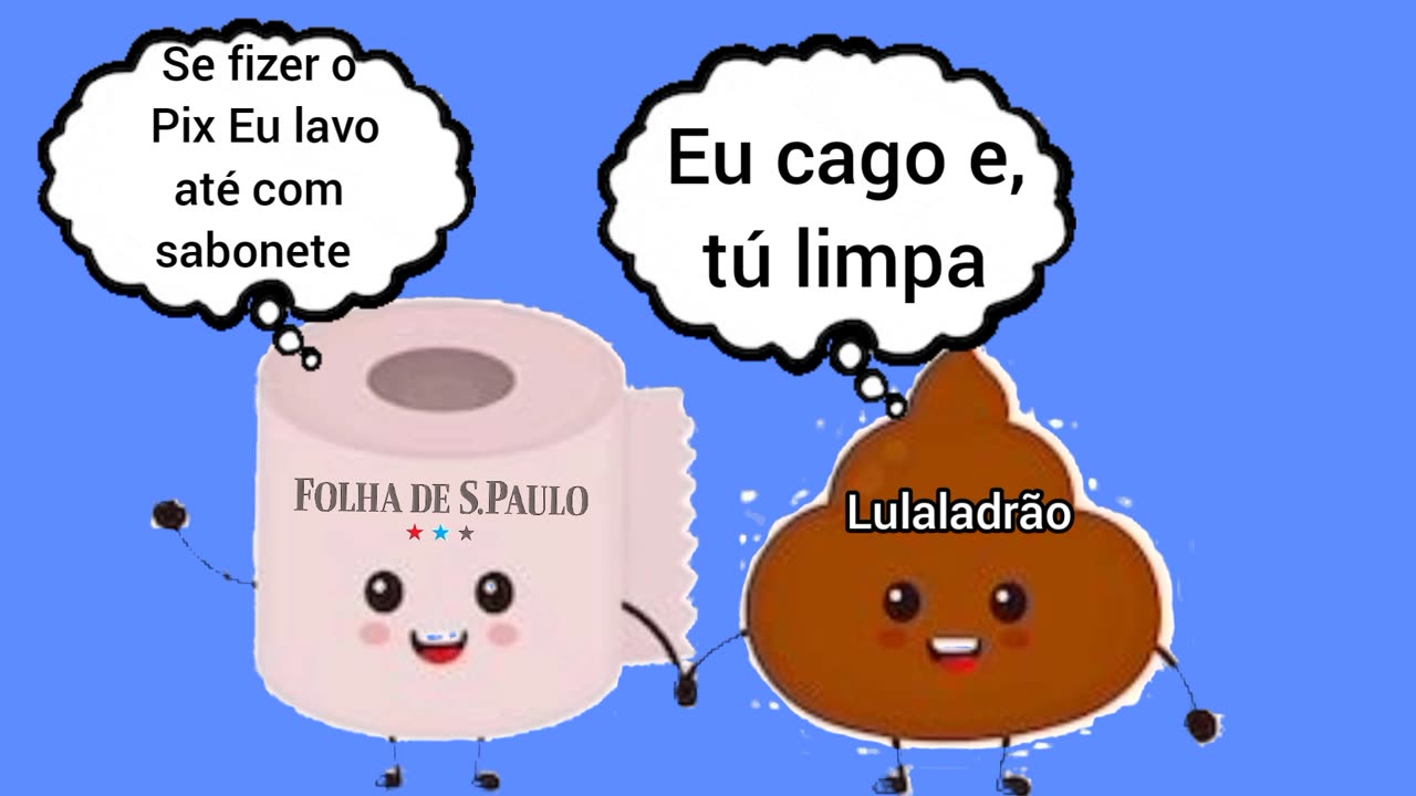 Os comunistas eu cago tú limpa 🤣