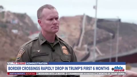 ABC reports on falling illegal immigration numbers under PDJT's secured border