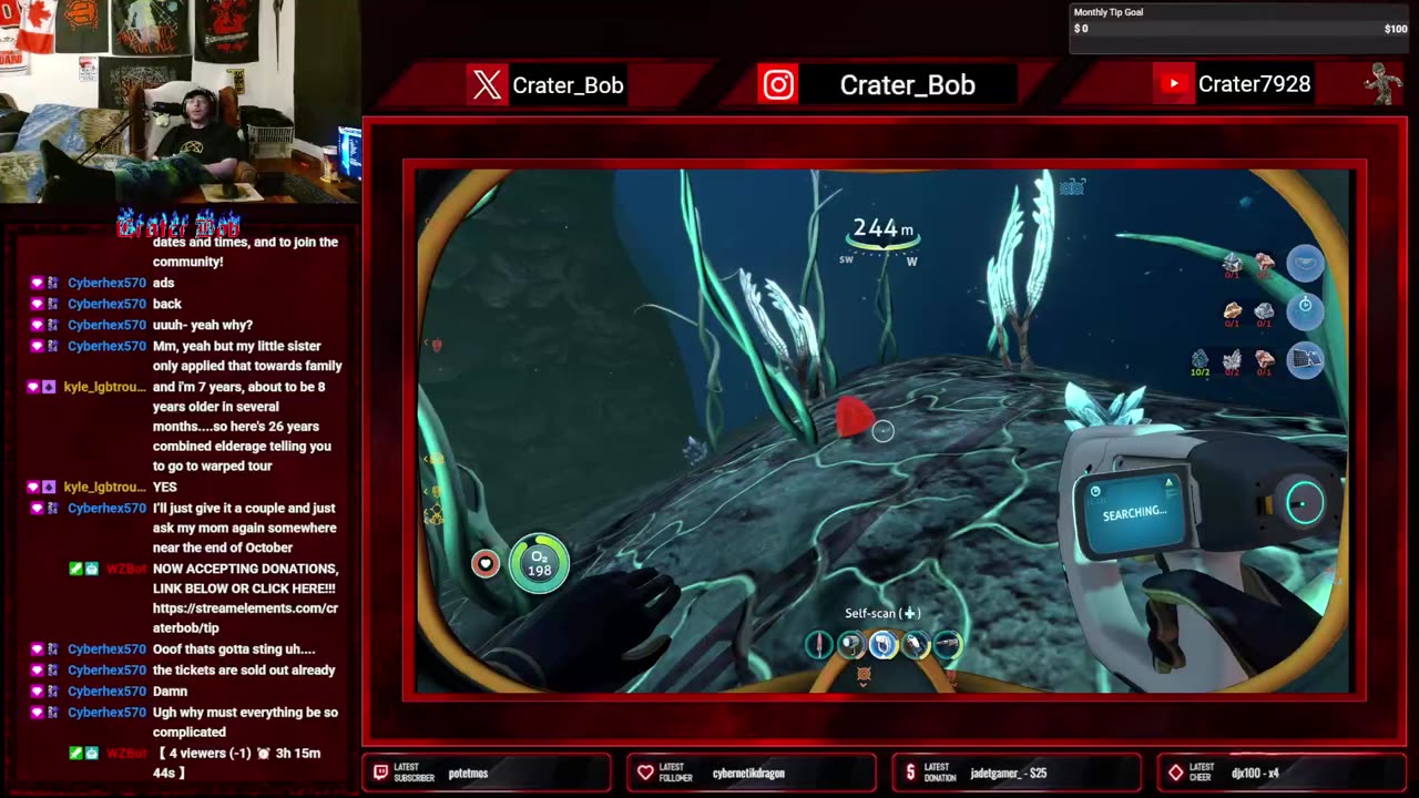 [NO LEFT BUMPER] Cyclops build today? Subnautica