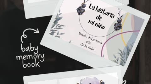 Libro de recuerdos del bebé. @ Amazon #diario #recuerdos #recuerdosdeinfancia #recuerdosdelavida