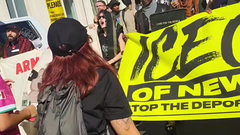 Marcha: "Fuera ICE de Nueva York"
