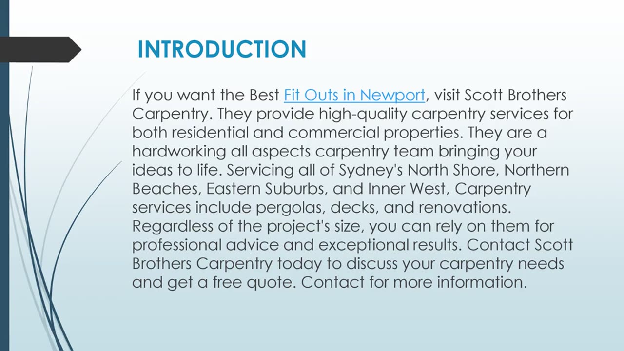 Best Fit Outs in Newport