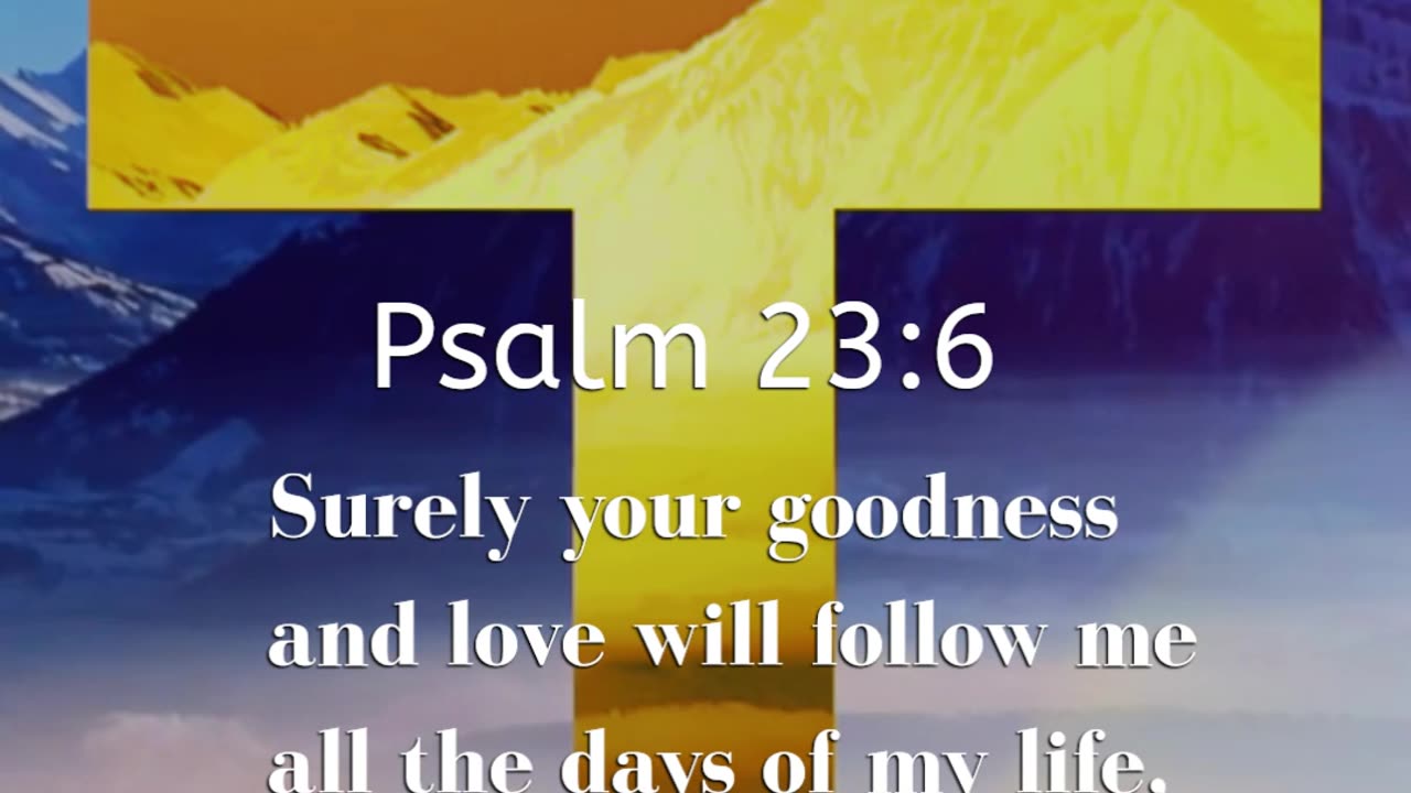 Psalm 23:6