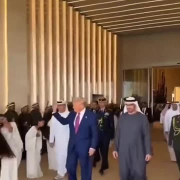 Hair-shaking dance sees Trump out in UAE