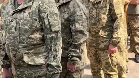 Ukrainian soldiers