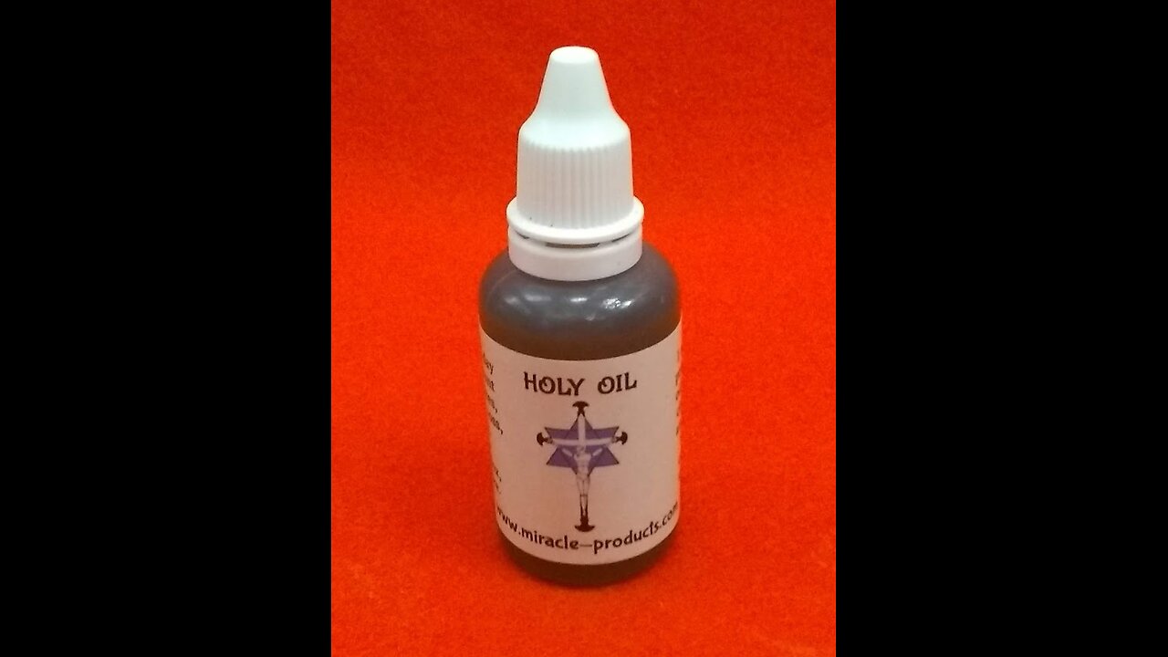 Holy Oil for Sleep, Pain, Diabetes, Weight Loss, Kills Parasites