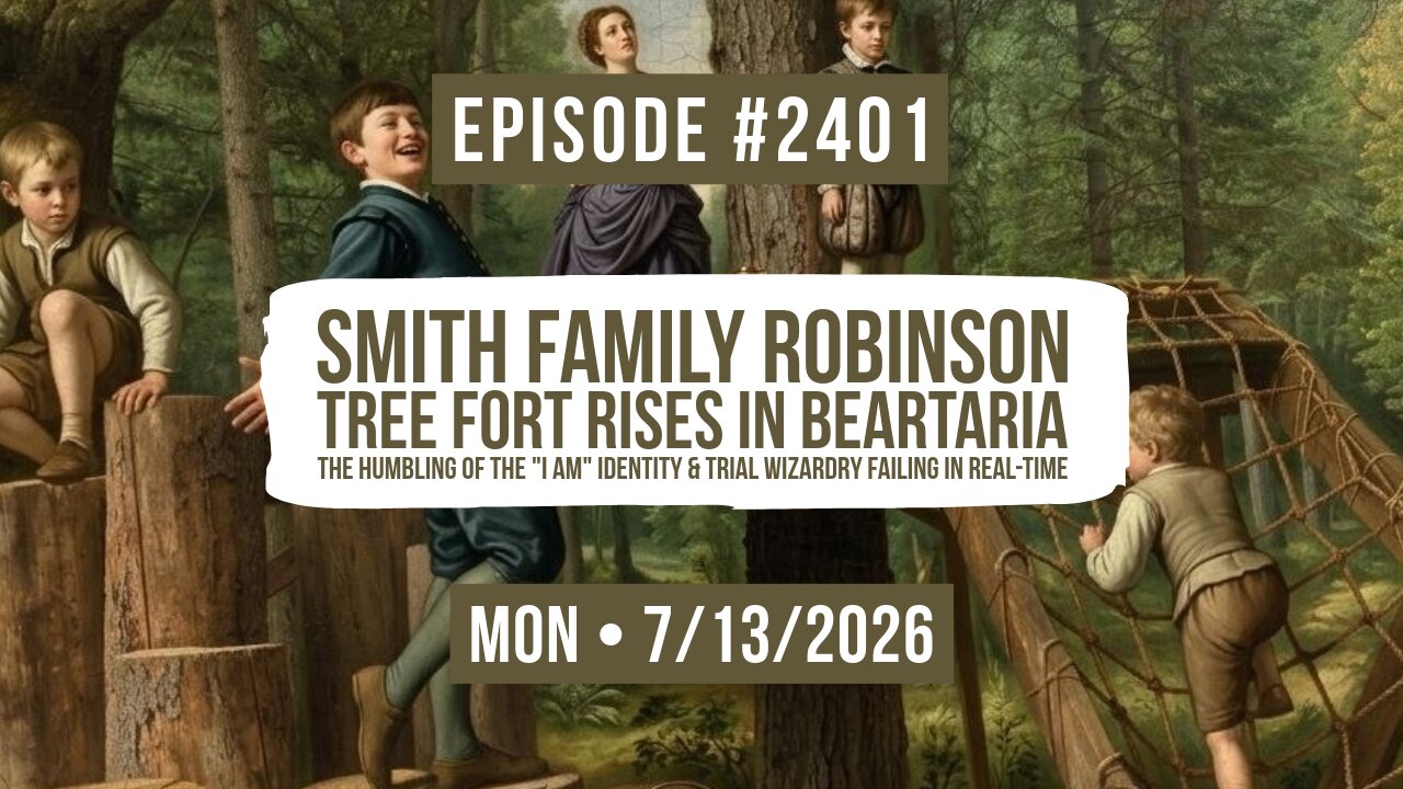 Owen Benjamin | #2401 Smith Family Robinson - Tree Fort Rises In Beartaria, The Humbling Of The "I Am" Identity & Trial Wizardry Failing In Real-Time