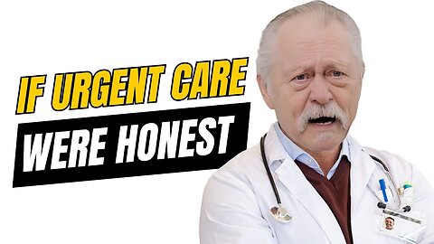 If Urgent Care Doctors Were Honest | Honest Ads [Medexpress, Urgent Care Parody]