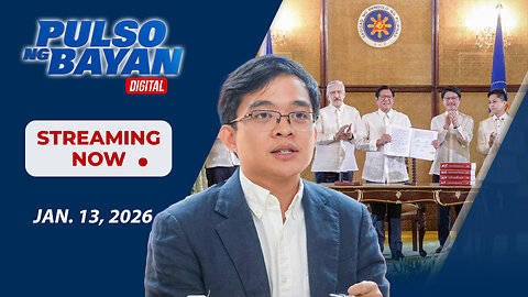 LIVE: Pulso ng Bayan kasama si Admar Vilando at Jade Calabroso | January 13, 2026