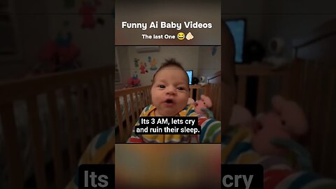 Funny ai baby videos 🤣