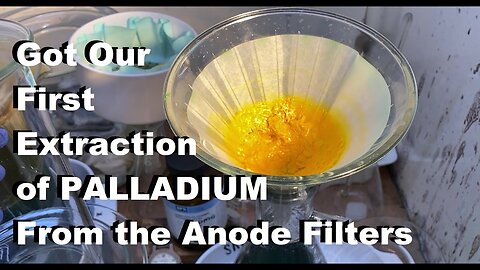 Silver Cell Anode Filters Recovery and Refining Pt2