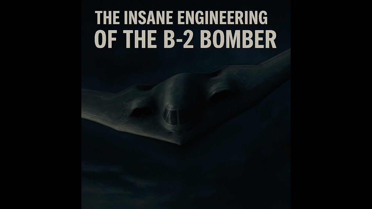 The Insane Engineering of the B-2 Bomber
