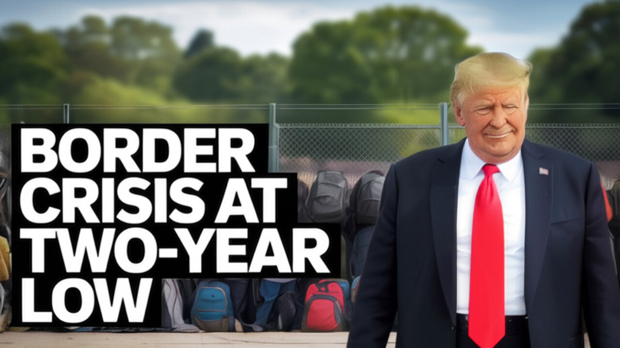 A new low at the border Illegal crossings dropped to their lowest level in over two years