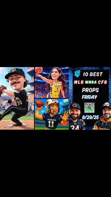 🔥10 BEST PRIZEPICKS MLB PICKS TODAY | CFB PROPS | WNBA PROPS FRIDAY8/29