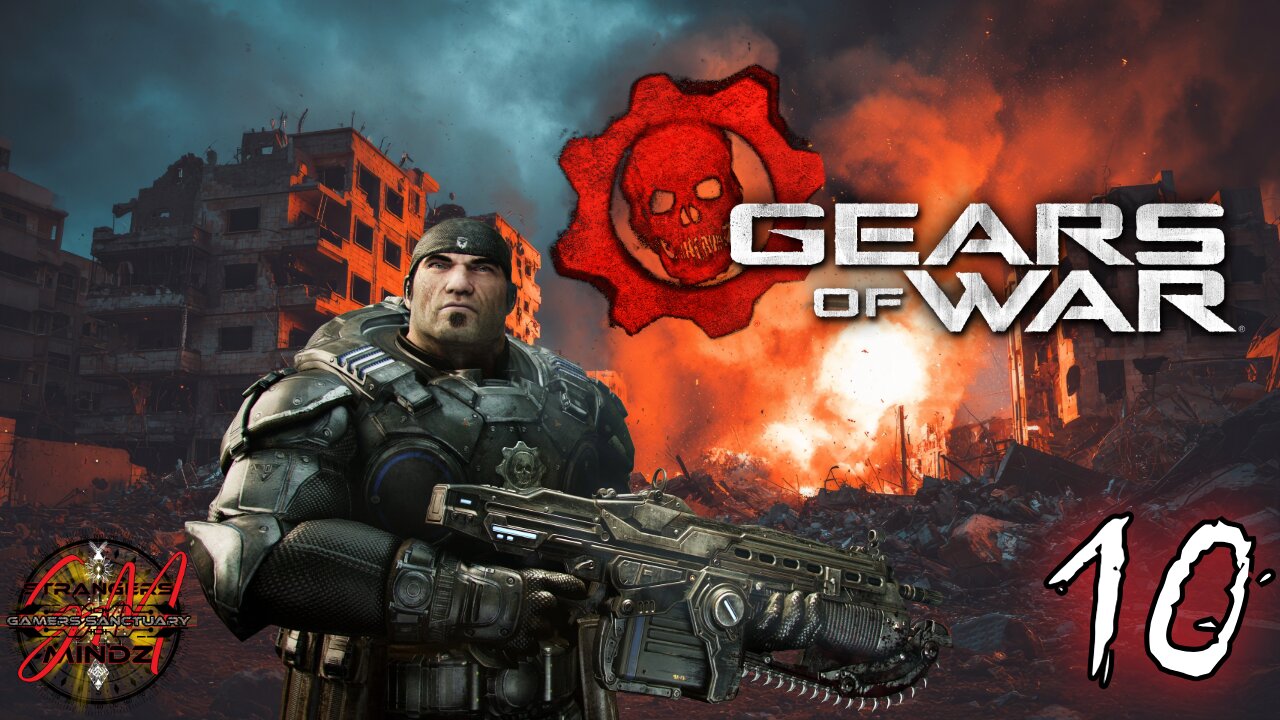 GEARS OF WAR Gameplay EP 10 - BRUMAK! (FULL GAME)