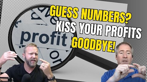 Guess Numbers? Kiss Your Profits Goodbye!