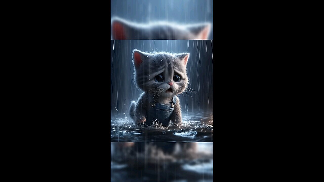 Kitten & Rat 😍 #ai #cat #cutecat #catlover #cute #funny