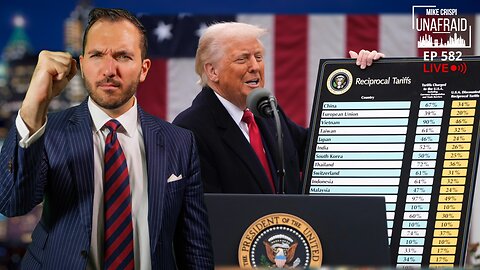 LIBERATION DAY: TRUMP UNLEASHES THE TARIFF! | MIKE CRISPI UNAFRAID 4.3.25