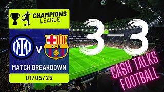 Inter’s Thrilling 4-3 Victory Over Barcelona! 🏆 Frattesi Seals UCL Semifinal