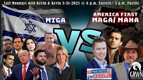 Last Mondays with Kevin& Kevin and special guest Paul Davis