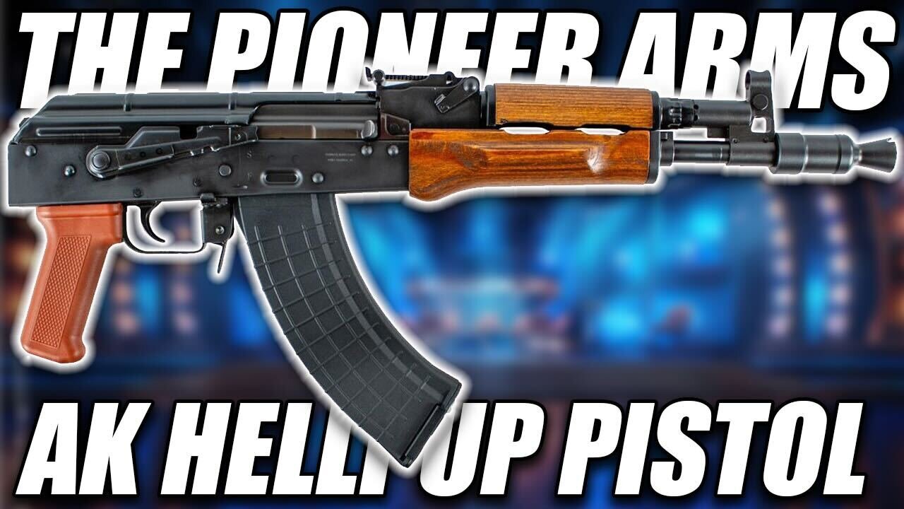 The Pioneer Arms Hellpup AK Pistol