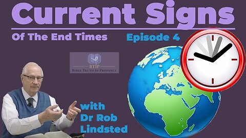 (Episode 4) Current signs of the End Times with Dr Rob Lindsted