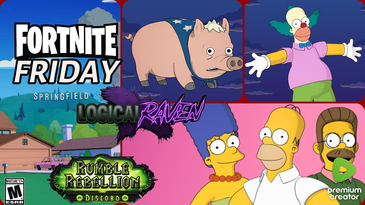 It's Fortnite Friday Time! Get in Rumble Rebellion Discord :Get into the Event!