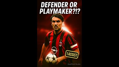 Paolo Maldini the Playmaker?! AC Milan Skills & 1 Genius Assist