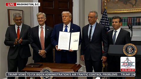 WATCH: Pres. Trump Answers Questions from Press & Signs the National Drug Pricing Order - 5/12/25