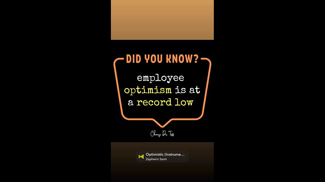 Optimism recession