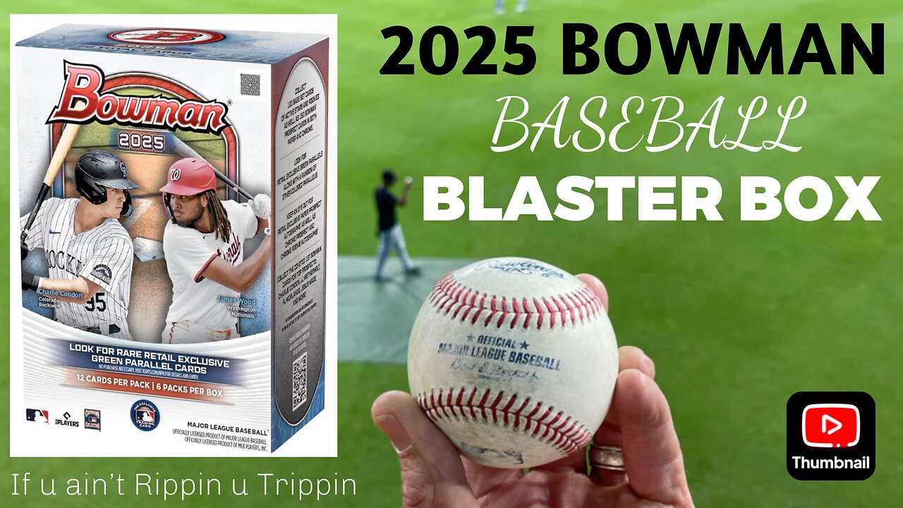 2025 Bowman Blaster baseball cards opening