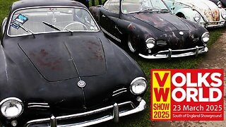 Volksworld Show 2025 - Karmann Ghia / Vert / Porsche / B289 / Stock Oval/Split - Club Displays VoWo