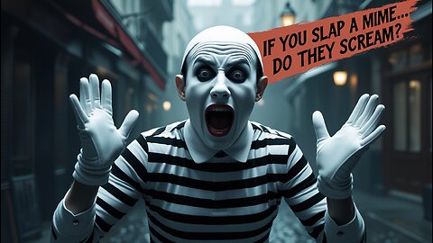 If you slap a mime, do they scream?