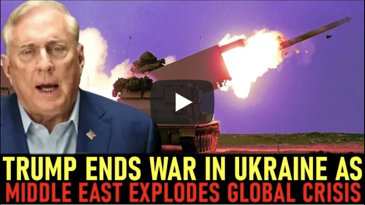 Douglas Macgregor TRUMP ENDS Ukraine WAR As MIDDLE EAST CRISIS ERUPTS And GLOBAL TENSIONS RISE