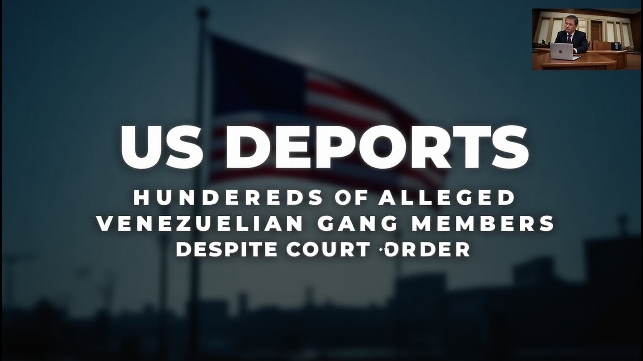 US deports hundreds of alleged Venezuelan gang members despite court order