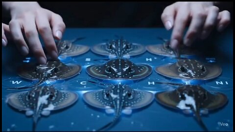 Sea creatures ASMR keyboard