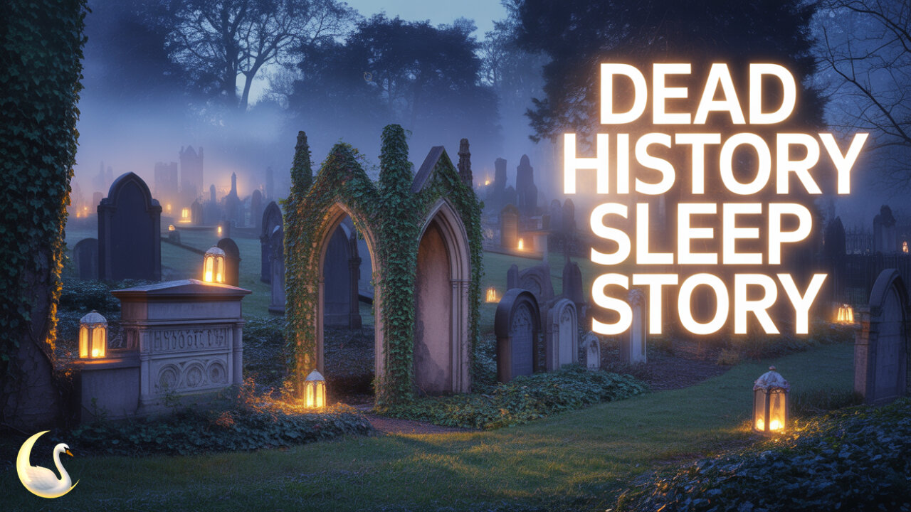 🕯️A Gentle Tour of Highgate Cemetery London | 📖 Bedtime Story for Sleep | 💤 Boring History