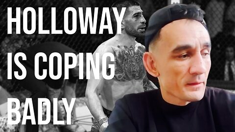 Max Holloway Copes Badly About Ilia Topuria