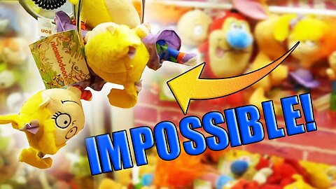 Impossible TRIPLE WIN at the Claw Machine!