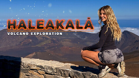 🔥 "I Hiked a Volcano 10,000 Feet in the Sky — You Won’t Believe These Views! 🌋😱 | Haleakalā, Maui"