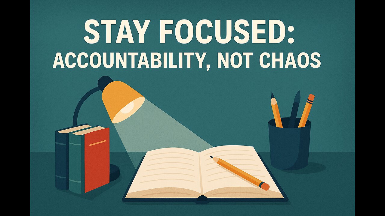 Joe Untamed | Stay Focused: Accountability, Not Chaos | 9.10.2025
