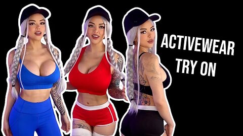 HOT GIRL TIGHT ACTIVEWEAR TRY ON 2025 (PART 2)