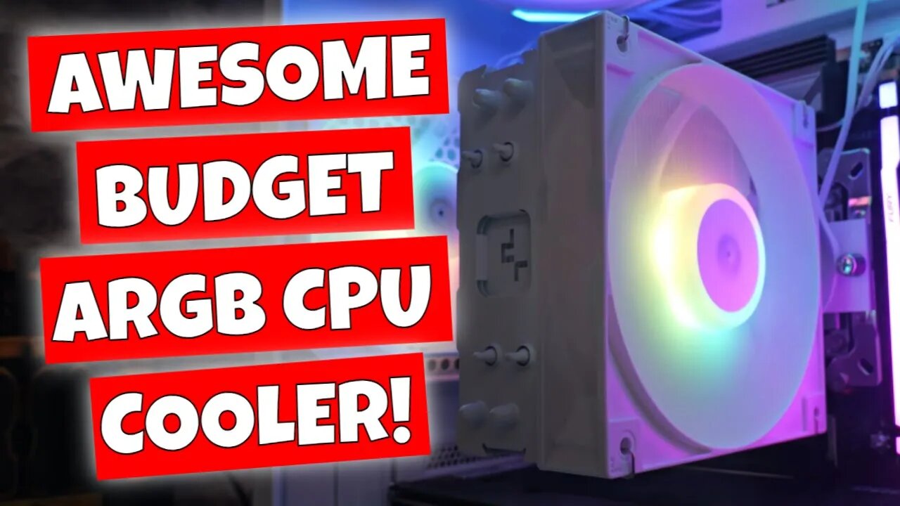 BEST Budget CPU Cooler Deepcool Gamaxx AG400 ARGB Unboxing & Review