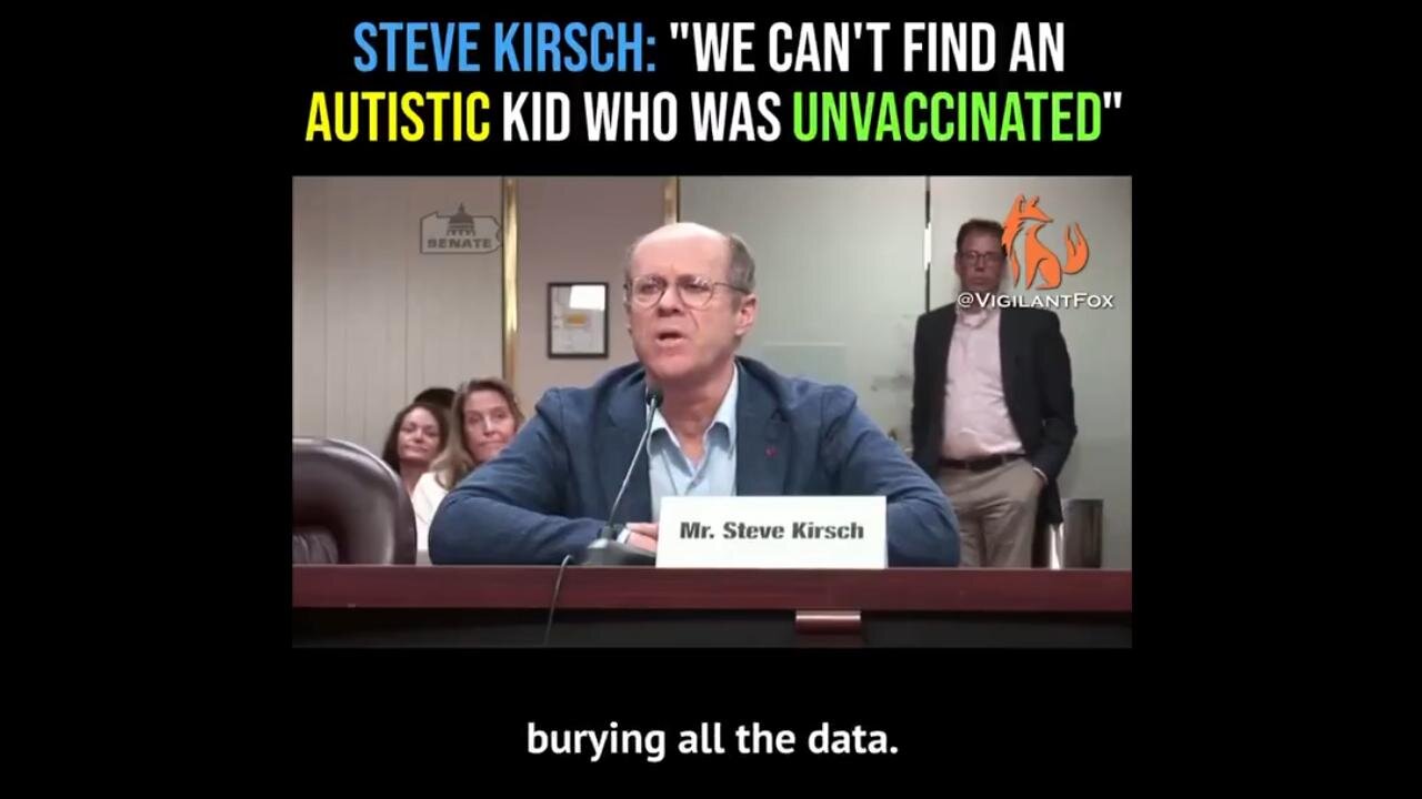 "There Are No Cases Of Autism In the Amish Community" ~ Steve Kirsch testifying before PA Senate