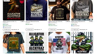 Hypocritical Leftist Wants Etsy to Take Down Alligator Alcatraz Merch