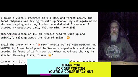 I think I may need a new woodstove, The rise of Islam, The Department of Children and Families