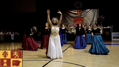 The Rainbow Dancers at the 2019 Alabama Renaissance Feast