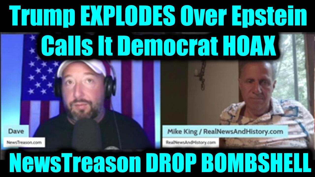 MIK. TRE. Trump EXPLODES Over Epstein Case. 7-21-25-AT-1PM-CST-25-EST